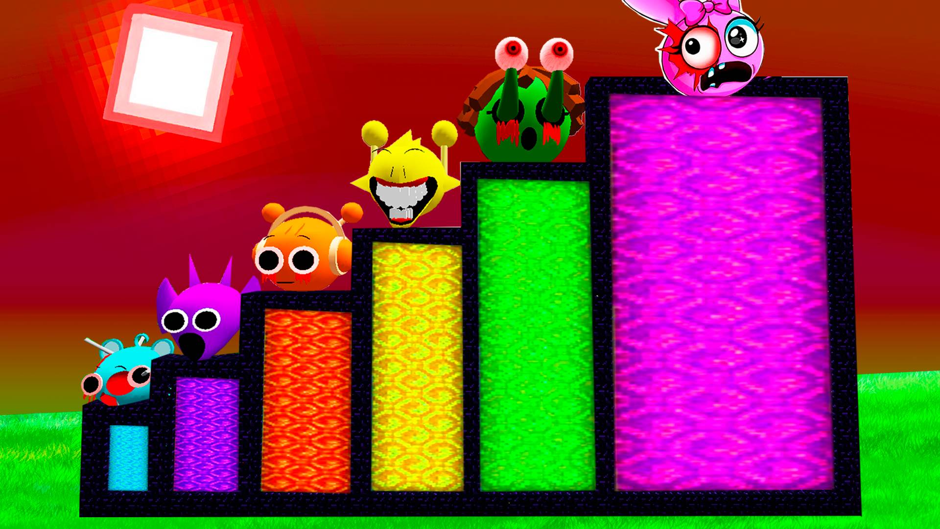 ВЫЖИВАНИЕ ВНУТРИ ВСЕХ ПОРТАЛОВ ХОРРОР СПРУНКИ В МАЙНКРАФТ! СПРАНКИ SPRUNKI INCREDIBOX MINECRAFT смотреть онлайн