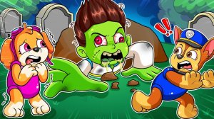 Детские мультики. Щенячий патруль против зомби, мультики про животных для детей, мультики онлайн