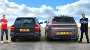 Заезд V8_ мой СТАРЫЙ Porsche против НОВОГО Range Rover Янни