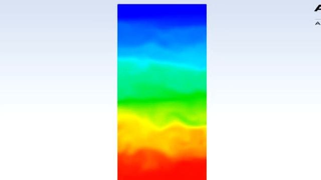 Rayleigh Taylor Instability simulation on Ansys Fluent using Coarse Mesh. смотреть онлайн