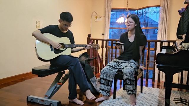 Shayanin (age 18): Unchained Melody (7/14/23) 🎸 Guitar by Photon (age 15) смотреть онлайн