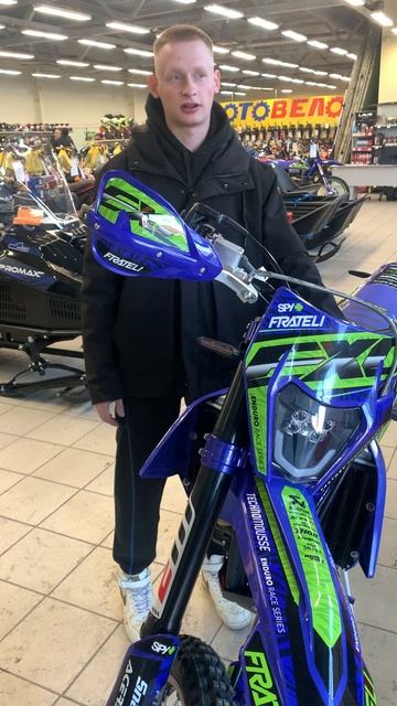 Отзыв о мотосалоне X-MOTORS г. Новосибирск! Купил МОТОЦИКЛ КРОССОВЫЙ FRATELI HARDLINE NB330 WP смотреть онлайн