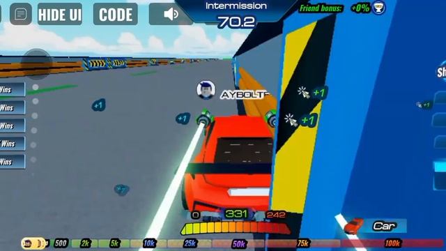 SuperCar Race Clicker Challenge