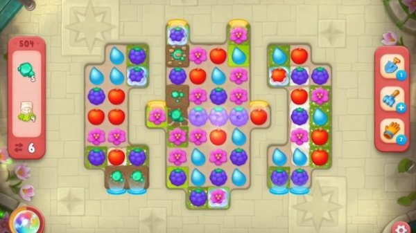 Gardenscapes Levels 500-504 walkthrough (ios, android)