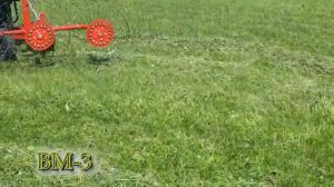 Ворошилка колесно-пальцевая ВМ-3 для мотоблока