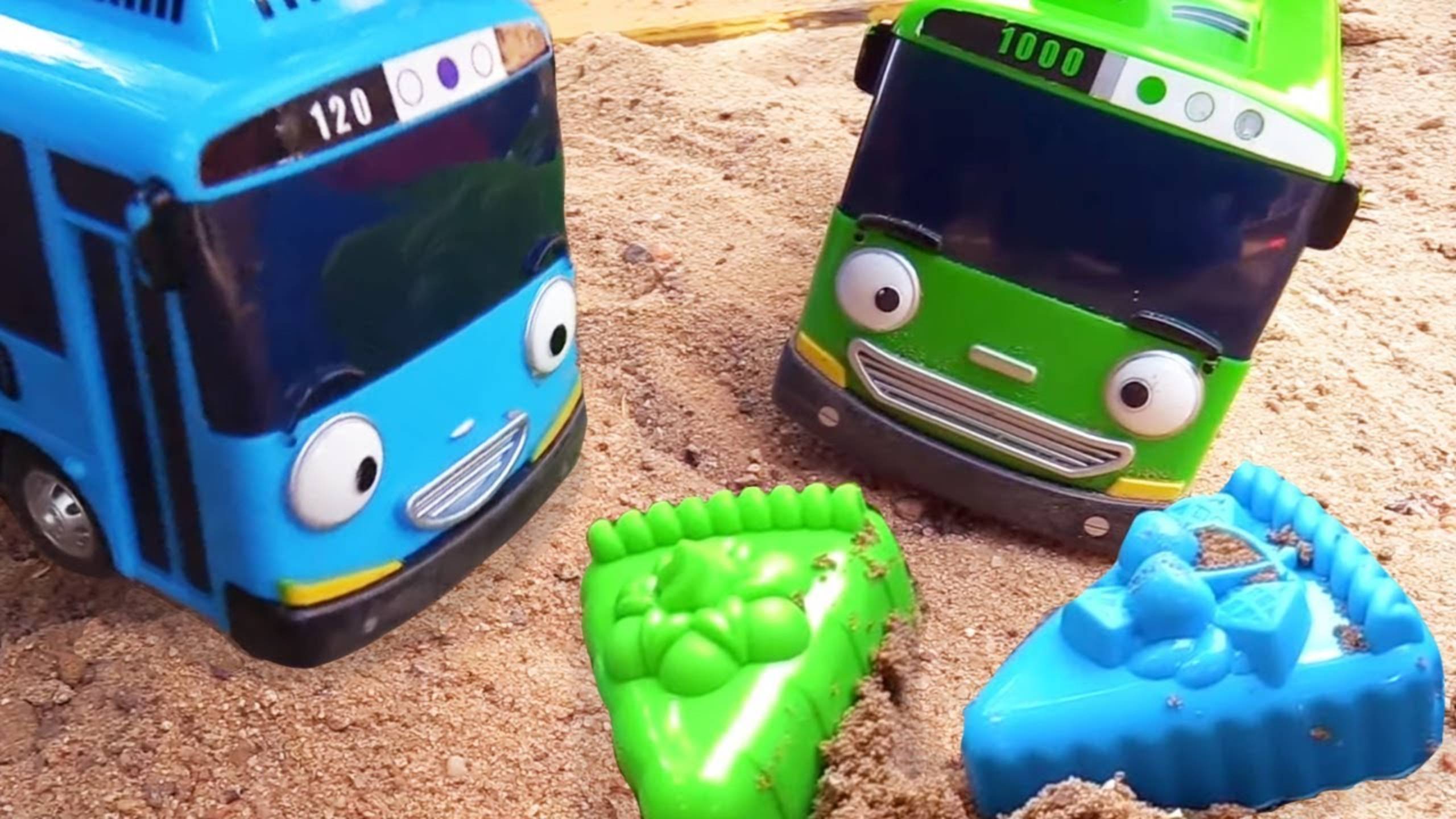 Игрушки из Тайо маленький автобус. Видео для детей. смотреть онлайн