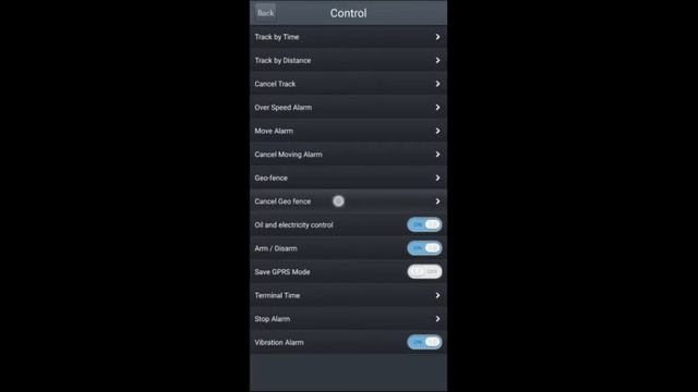 Aplicación Tracker Home Menú Control смотреть онлайн