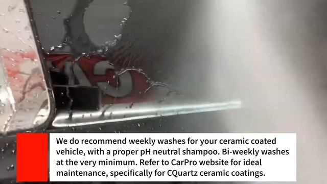 3+ Months After CQuartz UK 3.0 and CarPro Gliss Install - Hydrophobic and Water Bead Test смотреть онлайн