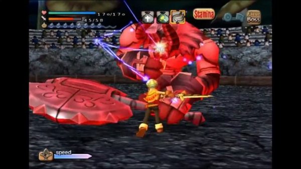 DARK CLOUD (PS2, PS4 PRO) — ALL BOSSES