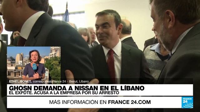 Informe desde Beirut: Carlos Ghosn, expresidente de Nissan, demandó a su antigua empresa смотреть онлайн