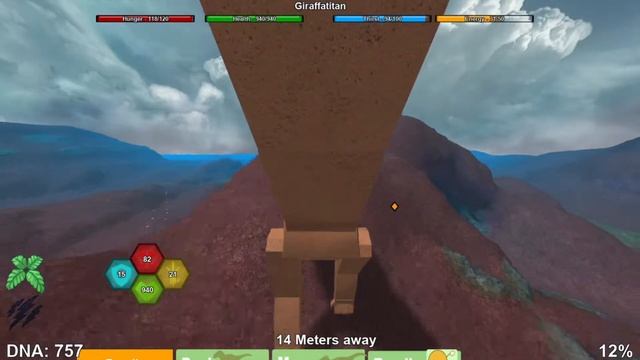 Маленький динозавр встретил друзей. Играем в ROBLOX смотреть онлайн