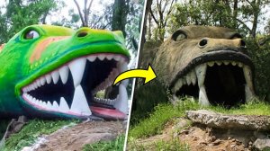 📹 Вот Как Время Меняет Заброшенные Парки Развлечений