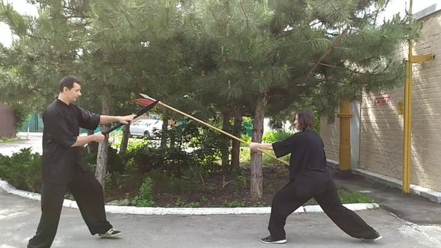 Hu xin dao. Fighting application. Chen shi taijiquan. смотреть онлайн