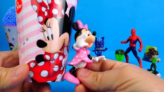 Marvel Avengers Foam Surprise Frozen Hulk Spider-man with Mr Potato Head смотреть онлайн