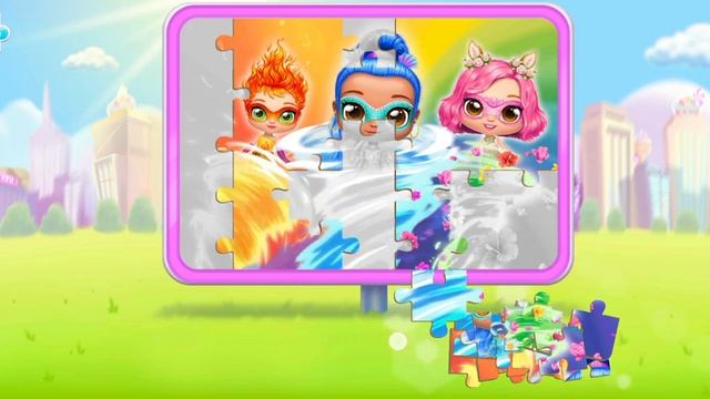 Power Girls Fantastic Heroes Tutotoons Game
