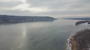 Волга, весна
