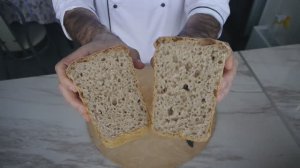 Ржано-пшеничный хлеб на закваске!