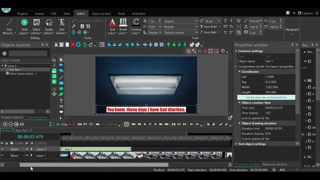 Adding Text And Subtitle to a Video - VSDC Video Editor Tutorial смотреть онлайн