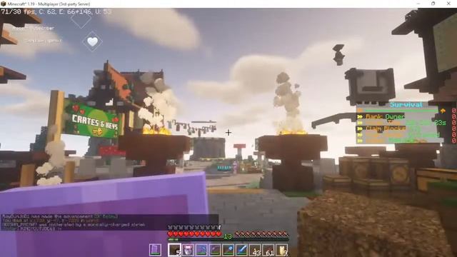 join minecraft java and pe server odishagamer #day9 смотреть онлайн