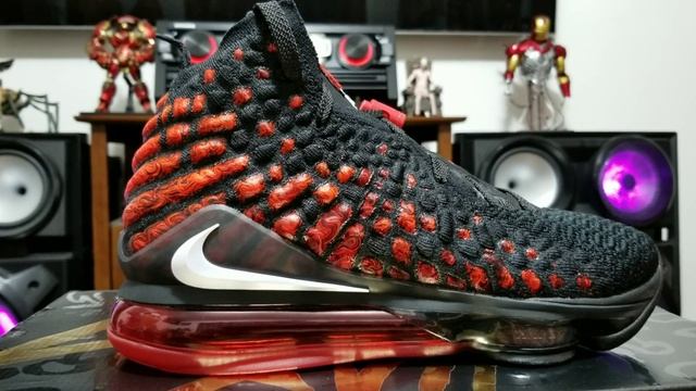 Nike LeBron 17 infrared (unboxing) español смотреть онлайн
