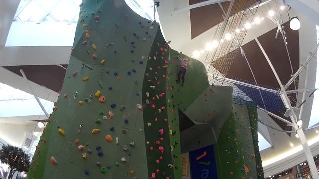 Скалодром в Зеленопарке