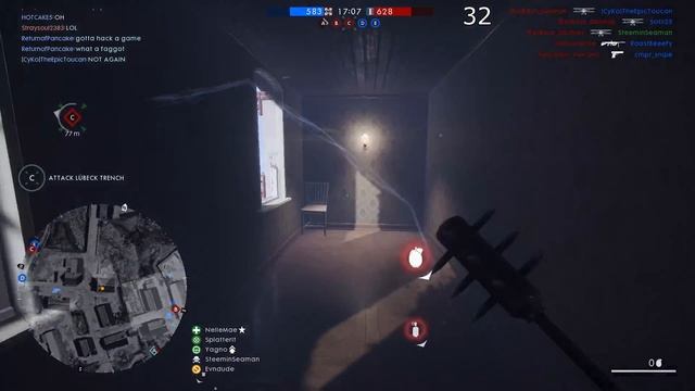 61 Kill Streak with Trench Raider on Soissons 2017-04-28 Battlefield 1 смотреть онлайн