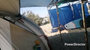 КРЫМ. БЕЛЯУС. КЕМПИНГ 2024. ОТДЫХ С ПАЛАТКОЙ НА МОРЕ.