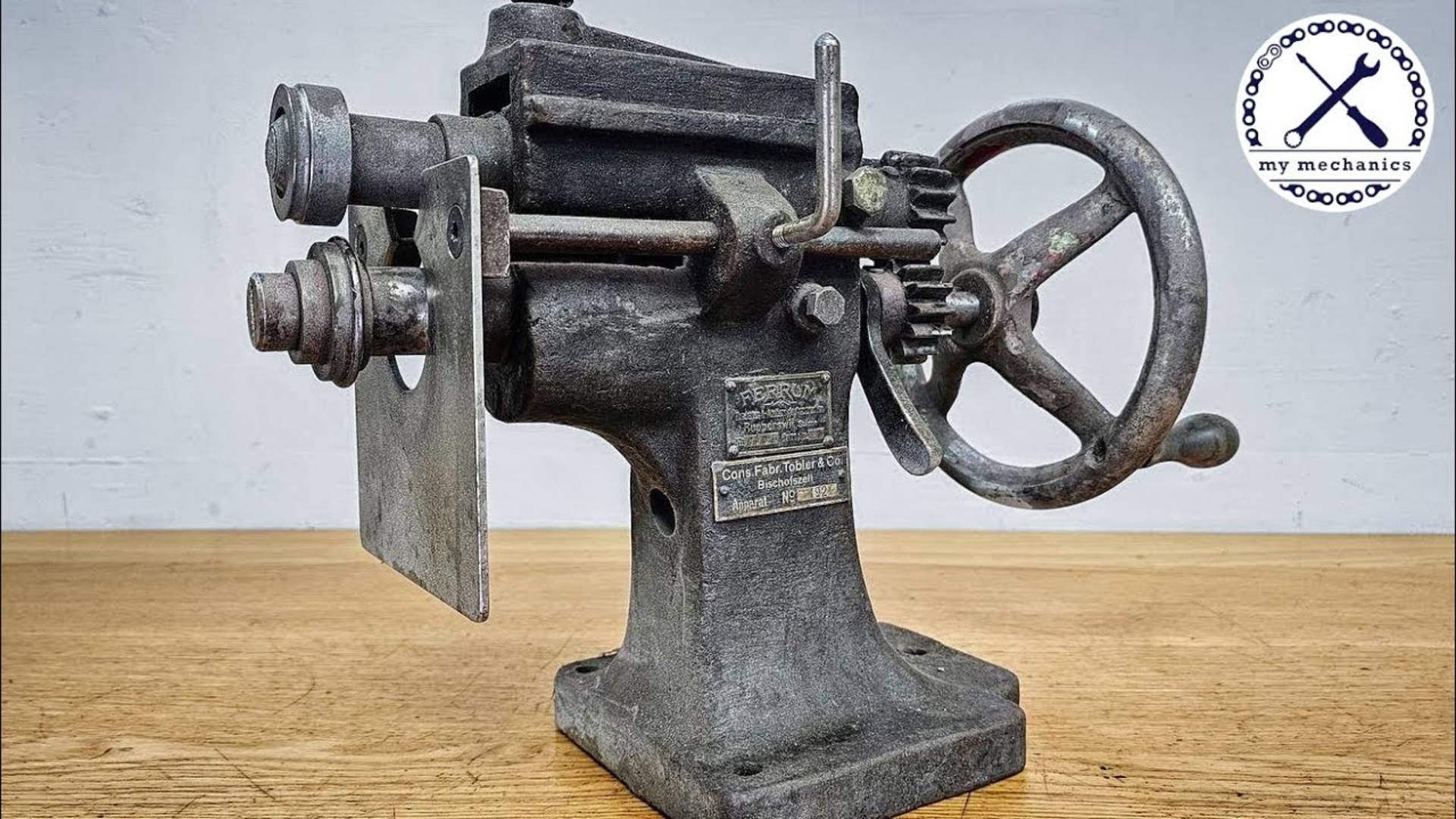 1917 Swiss Bead Roller Restoration - Making New Ones for a Masterpiece (2160p_25fps_VP9 LQ-128kbit_A смотреть онлайн