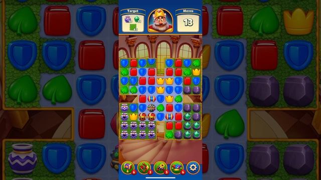 Royal Match Level 518 - No Booster - #gameplay #royalmatch