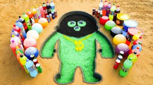 Как сделать БОЛЬШОЙ УКРОП с Orbeez, шариками Pepsi, 7up, Mtn Dew, Fanta, Coca Cola вместо Mentos