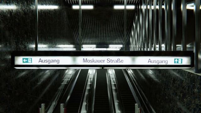 Subway station animation [Blender 2.92] смотреть онлайн
