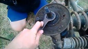 Снятие полуосей с мотороллера "Муравей" (ТГА-200)