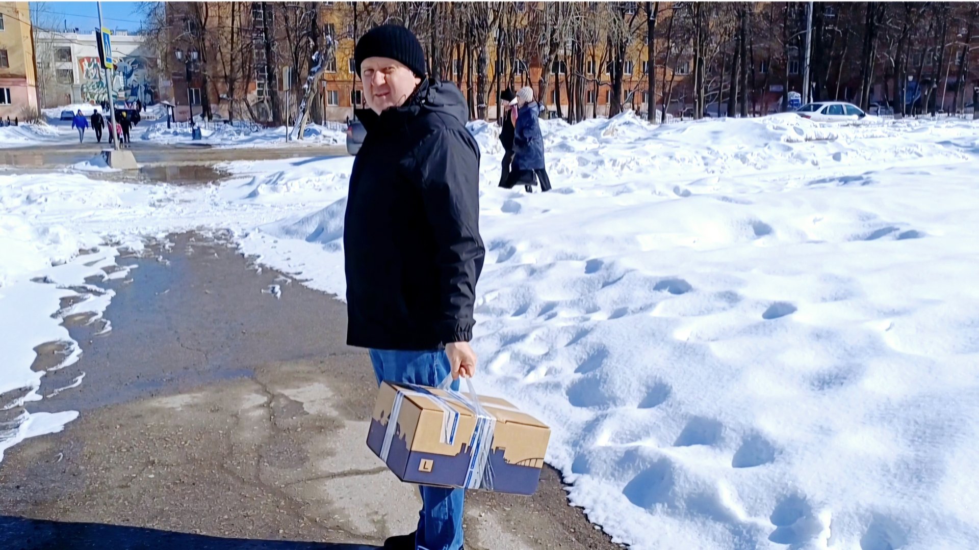 Шапка готова/Получили шикарную посылку от подписчика смотреть онлайн