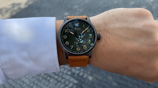 Mido Multifort 44 Escape Horween special edition смотреть онлайн