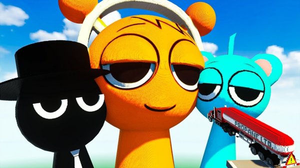 Спрунки Против МАШИН | Teardown Sprunki Incredibox