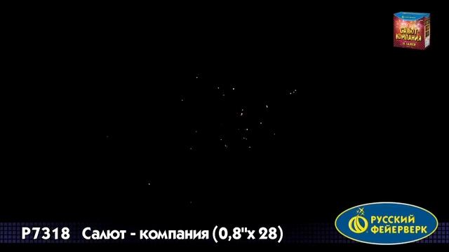Фейерверк Р7318 Салют-компания (0,8" х 28) смотреть онлайн