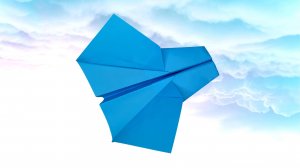 Как сделать самолет из бумаги, который летает 1 000 метров Схема самолетика