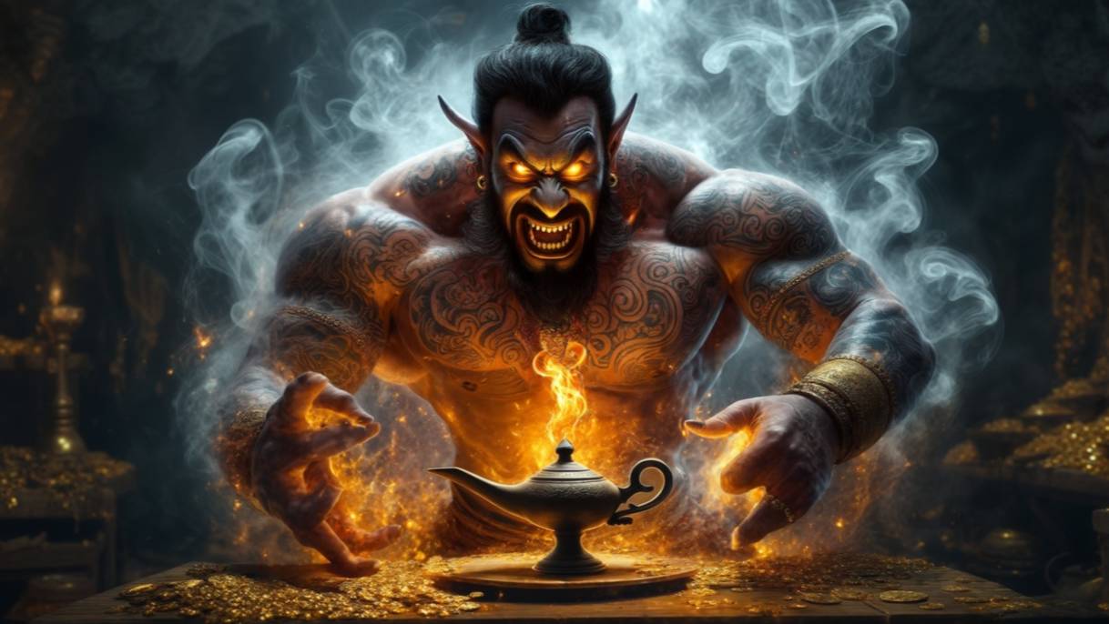 Джинн и злой колдун смотреть онлайн