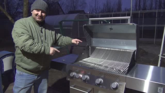 ГАЗОВЫЙ ГРИЛЬ PRIMELINER S CLASS! ПЕРВЫЙ ПУСК! СТЭЙК-КЕБАБЫ, РУЛЕТИКИ ИЗ ГРИБОВ ЭНОКИ, ОВОЩИ ГРИЛЬ!) смотреть онлайн