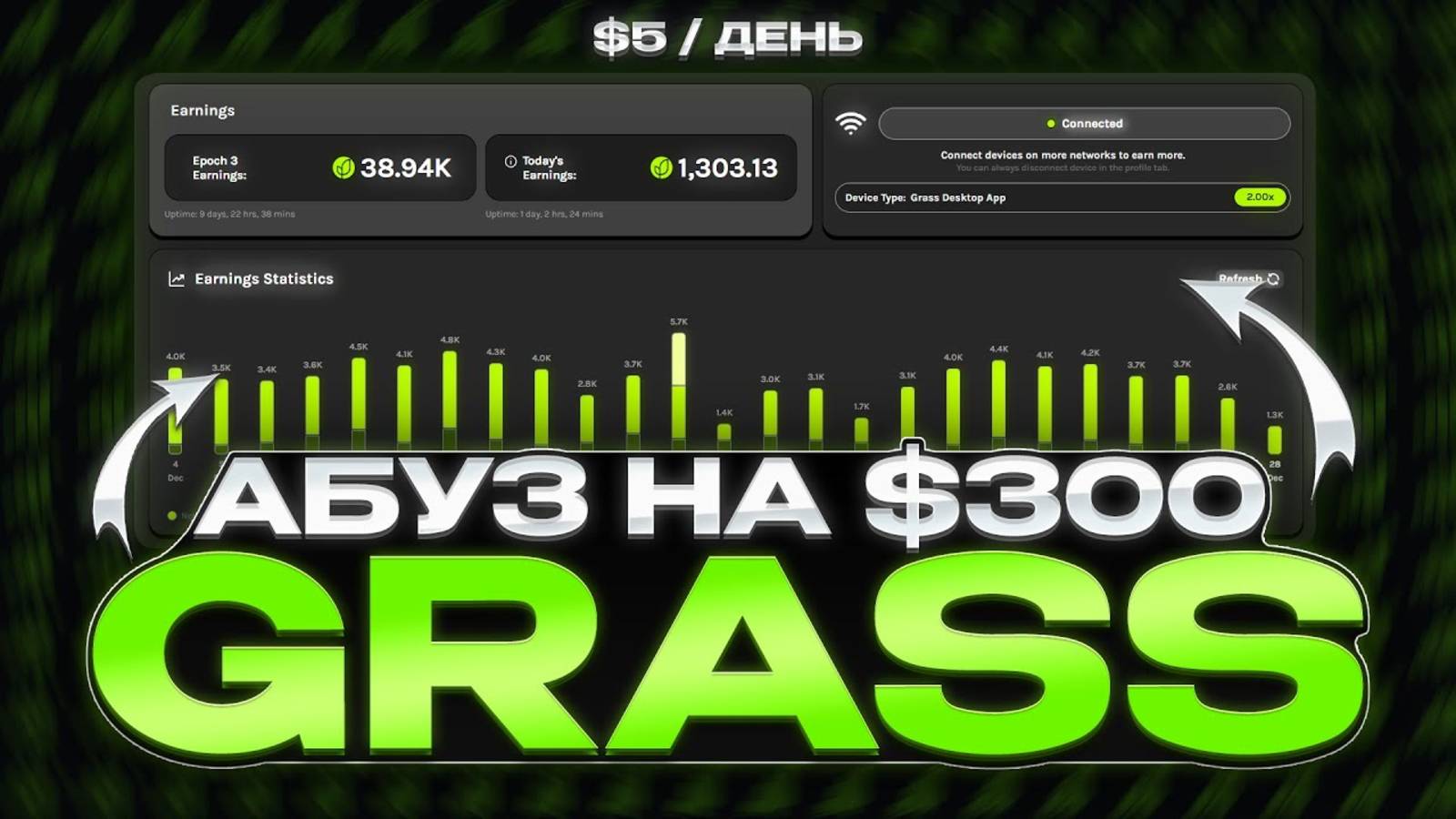 КАК ПОЛУЧИТЬ ДРОП GRASS на $300+ _ ЛУЧШИЙ ГАЙД на ГРАСС в 2025 смотреть онлайн