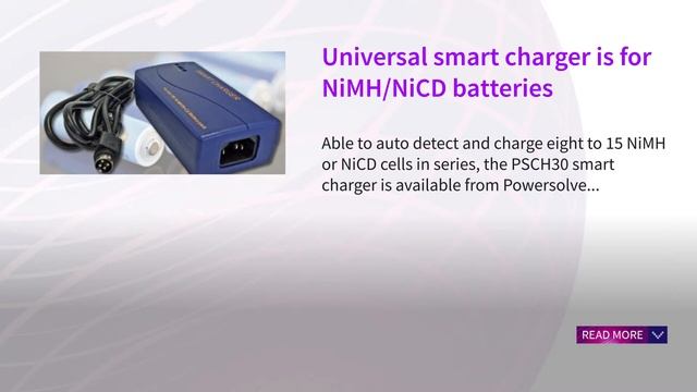 Universal smart charger is for NiMH/NiCD batteries смотреть онлайн