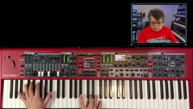 Nord Stage 4 / Рок 80-ых / Bon Jovi, Van Halen, Queen, Journey, Foreigner, U2, Toto смотреть онлайн