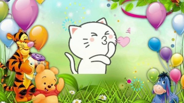 4 месяца ребёнку💓Самому лучшему малышу💓Голубой вагон💓Поздравление ребёнку💓#дети #малыш #ребенок