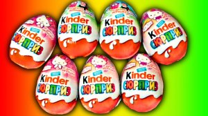 СЮРПРИЗ MIX! Киндер Сюрпризы Мультик Смешарики Игрушки Развивающие видео для Детей