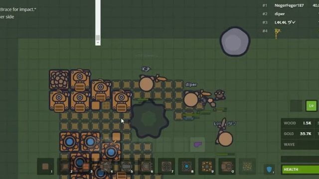 Zombs.io | No Tower Challenge  -  //Funny Moments\\