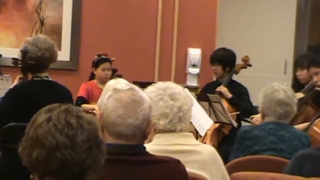 Cello Christmas Concert2_Lina in FCTE Senior Cello Ensemble, age 10 смотреть онлайн