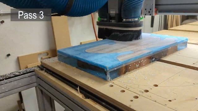 Broken CNC Bit - Epoxy Live Edge Coffee Table, Chess Board, and Wall Art Slab - Part 9 смотреть онлайн