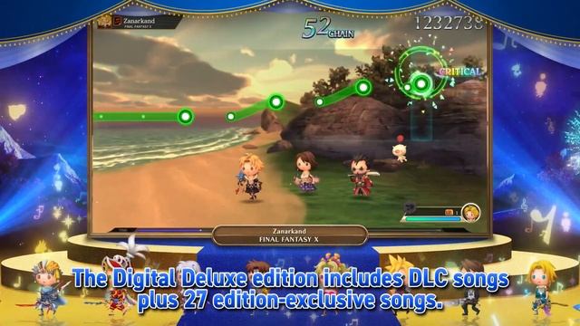 Theatrhythm Final Bar Line - Official Demo Launch Trailer смотреть онлайн