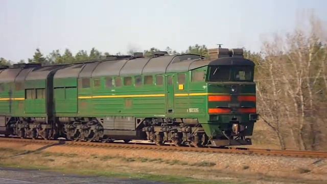 2ТЭ116-1469 с пригородным Энергодар-Запорожье смотреть онлайн