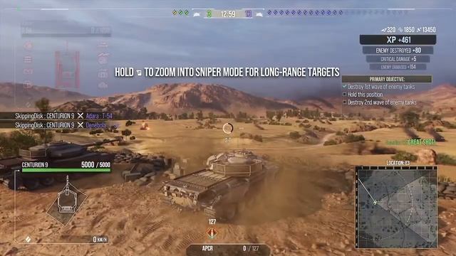 World of Tanks Console: Middle East: Hold the line (Battle of Golan Heights) смотреть онлайн